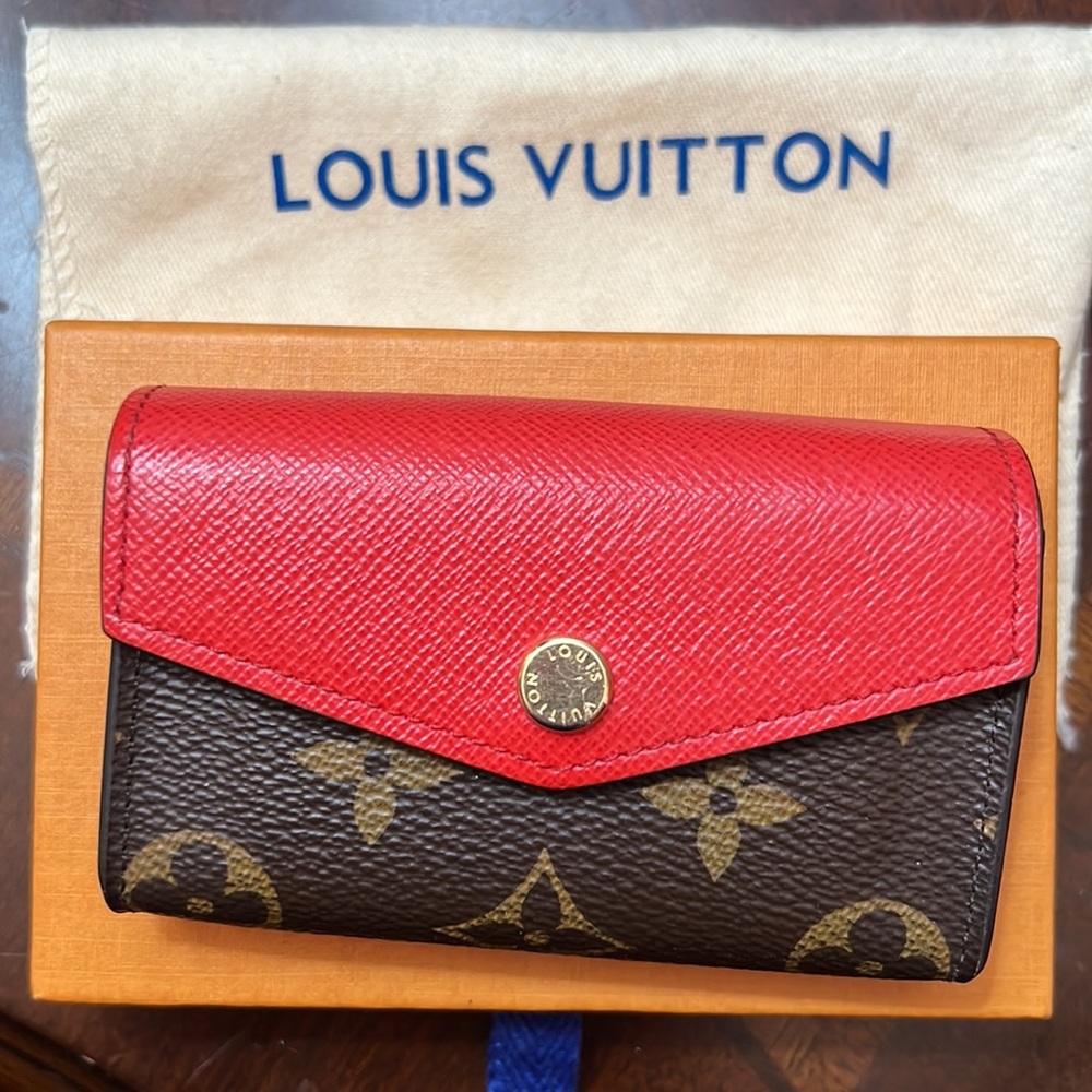Authentic Louis Vuitton Sarah multicartes compact wallet